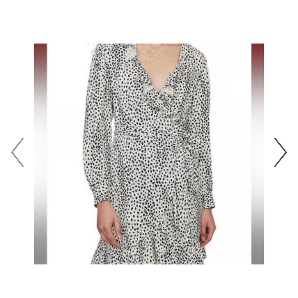 Maje Ruffled dress - Picture 7 of 8